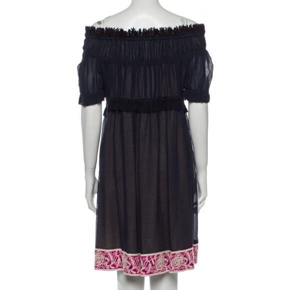 Chloe Navy Dress - Picture 4 of 16